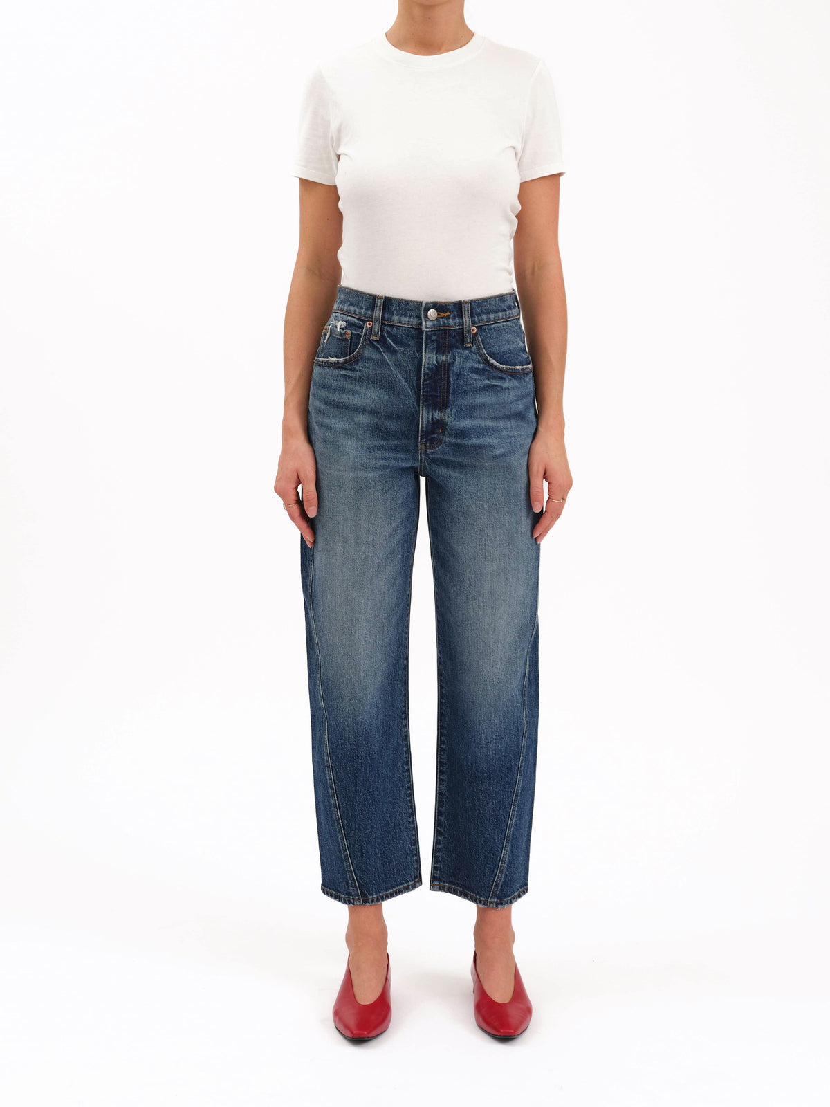 Westward Barrel Leg Jean - Authentic