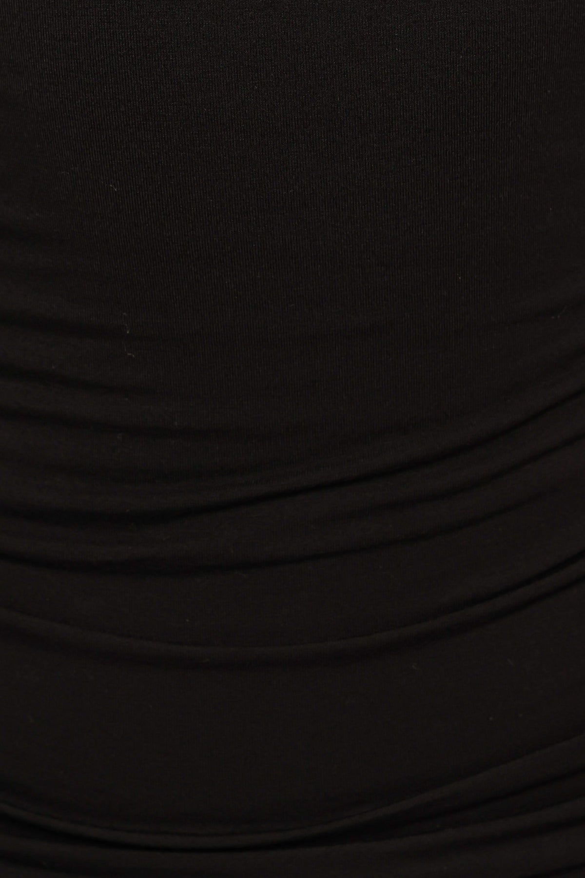 Lainey Twist Knit Top - Black