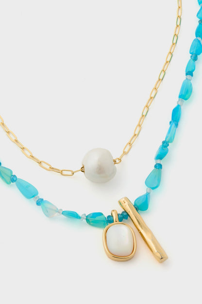 Blue Mikayo Necklace