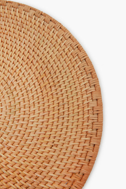 Caramel Woven Rattan Placemats Set of 4