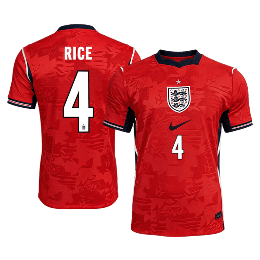 RICE #4 England Away Player Version Jersey World Cup 2026