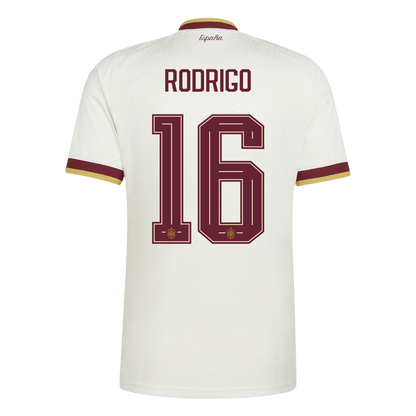 RODRIGO #16 Spain Away Soccer Jersey World Cup 2026