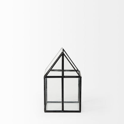 Sikes (Small) 6L x 6W x 10H Glass Terrarium