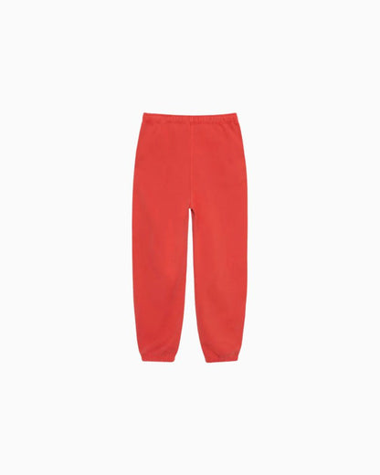 Stussy x Nike Pigment Dyed Fleece Sweatpants Habanero Red