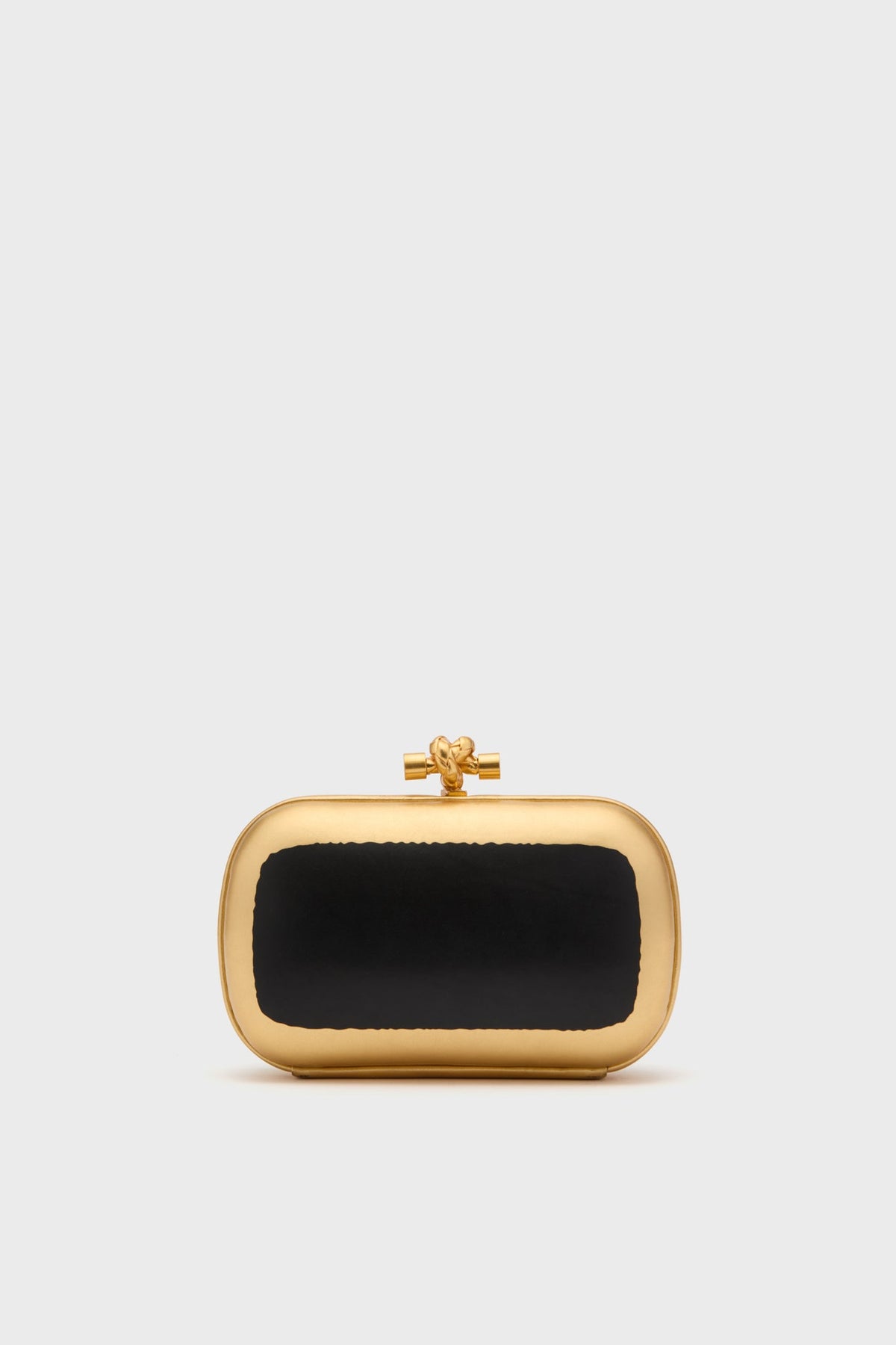 BOTTEGA VENETA Two Tone Knot Clutch