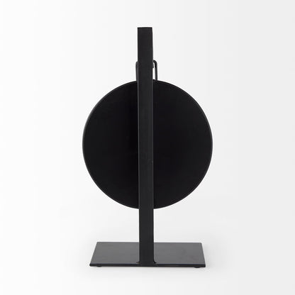 Taxz Metallic Brown Metal Hanging Table Clock