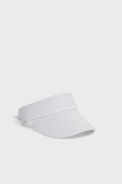 Chalk Swimmer Bow Tie Visor