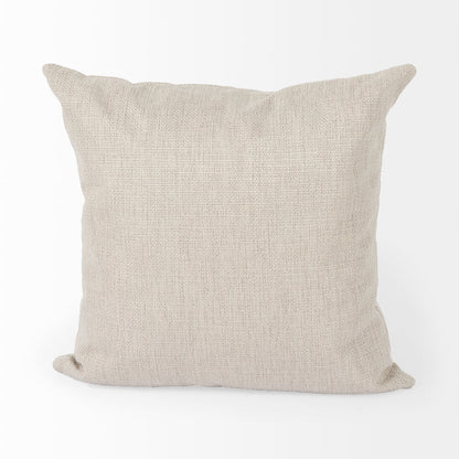 Valence Beige Throw Pillow Sectional Piece
