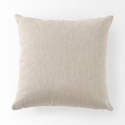 Valence Beige Throw Pillow Sectional Piece