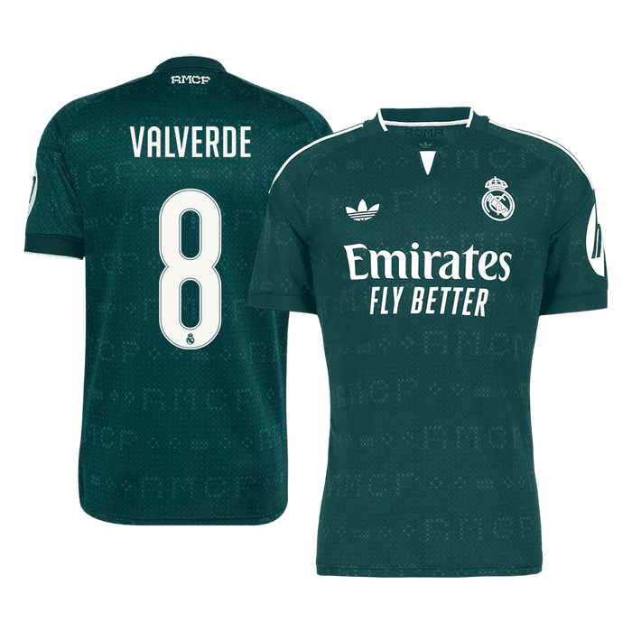 VALVERDE #8 Real Madrid Away Soccer Jersey 2026/27